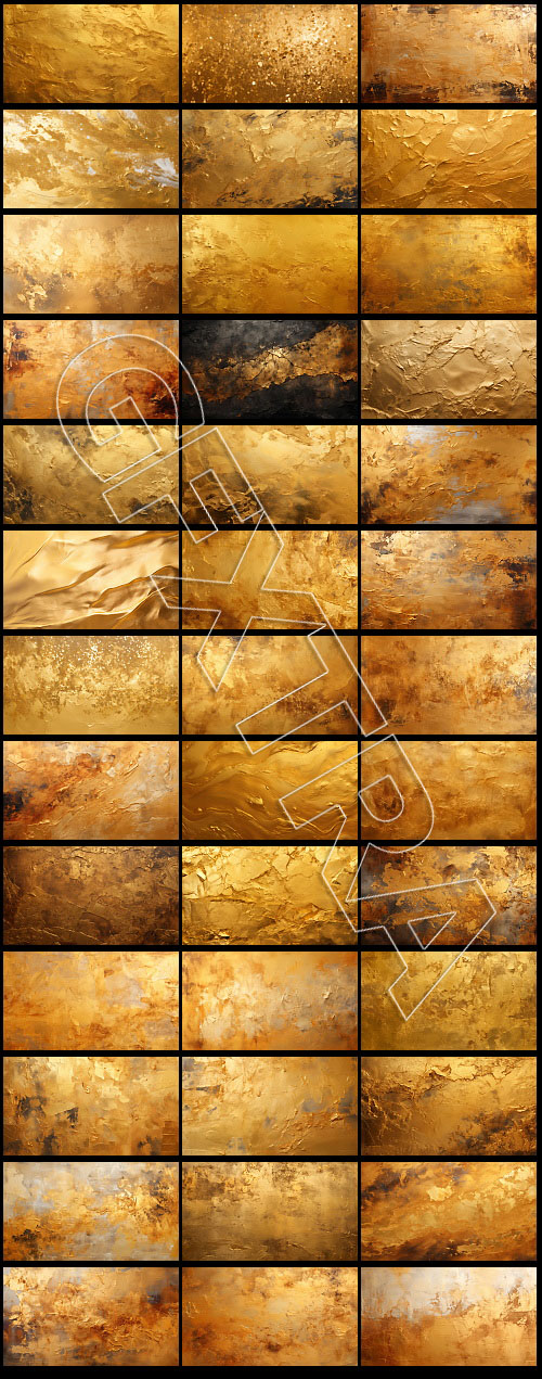 Gold Textures 4K 200xJPG