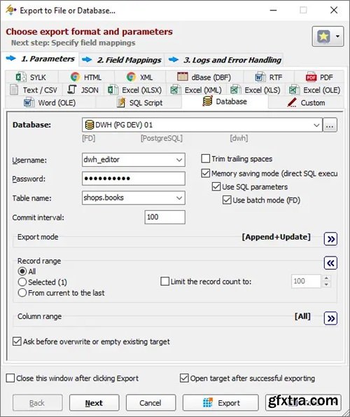 Exportizer Enterprise 10.2.1.1356