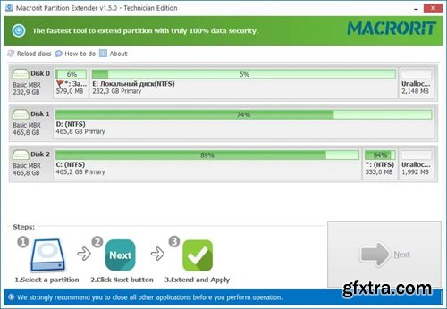 Macrorit Partition Extender 2.6.0