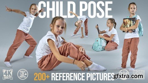 Artstation - 200+Child Pose Reference Pictures