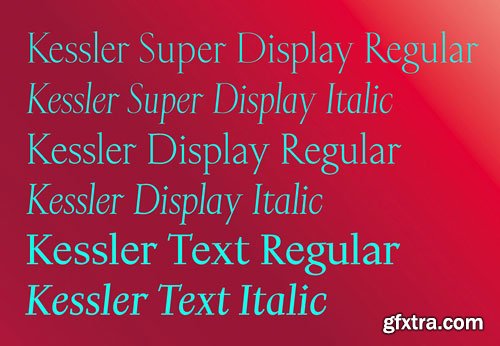 Kessler Font Family