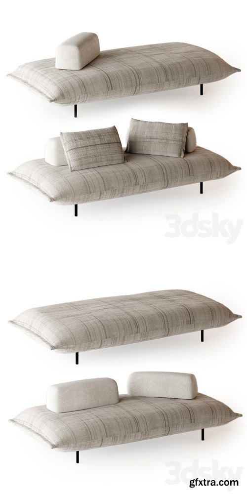 3dsky Pro - paola lenti pod sofa