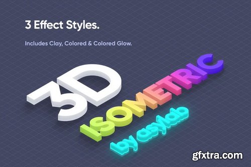 Asylab - Isometric 3D Mockups Asylab - Isometric 3D Mockups