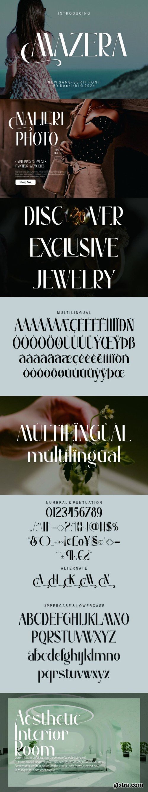Mazera Font