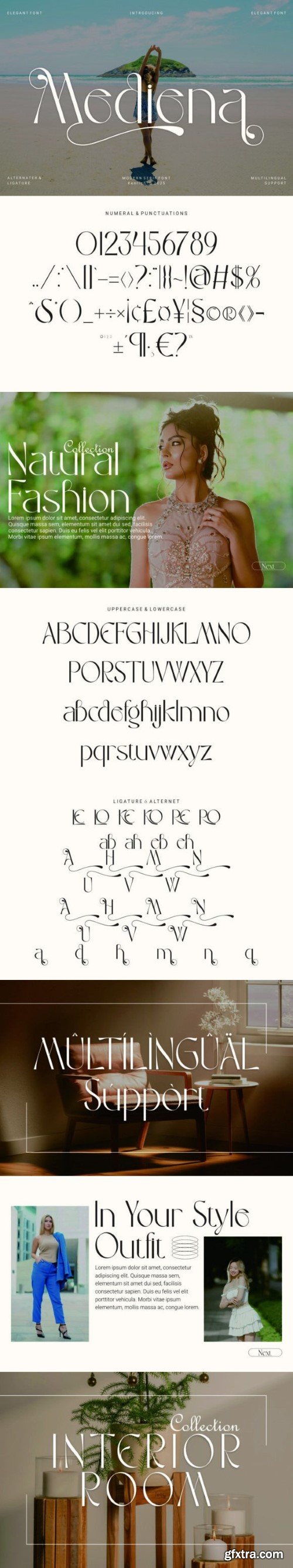 Mediena Font