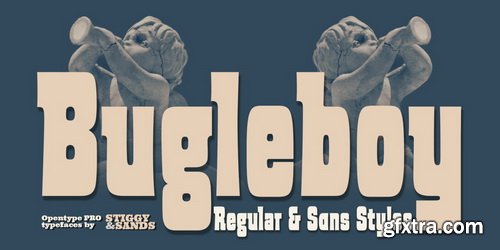 Myfonts - Bugleboy Font Family