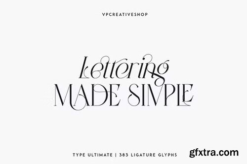 CreativeMarket - Type Ultimate - serif logo font