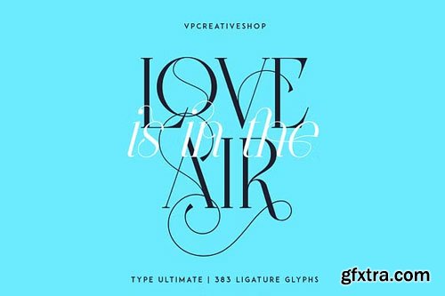 CreativeMarket - Type Ultimate - serif logo font
