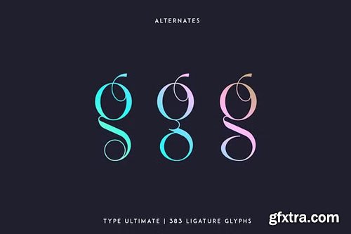 CreativeMarket - Type Ultimate - serif logo font