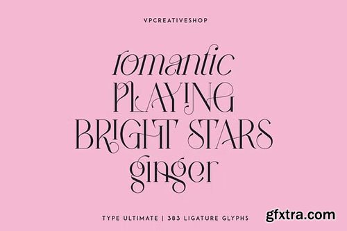 CreativeMarket - Type Ultimate - serif logo font