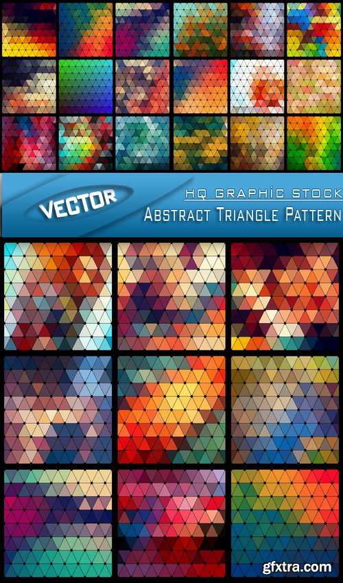 Stock Vector - Abstract Triangle Pattern