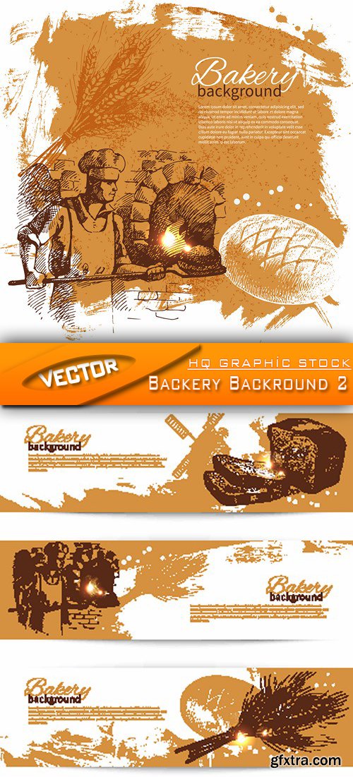 Stock Vector - Backery Backround 2