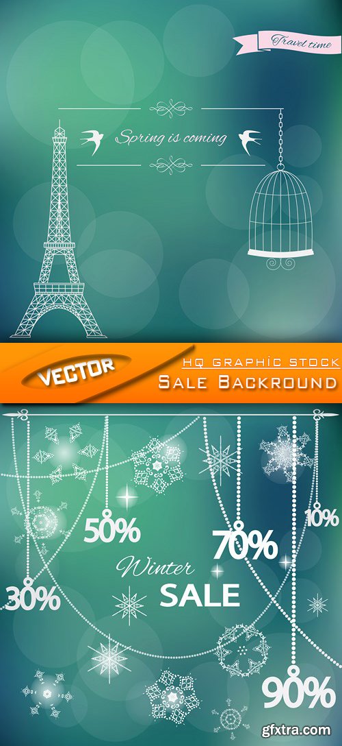 Stock Vector - Sale Backround