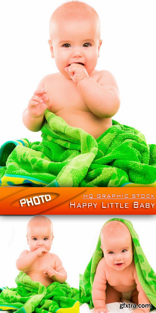 Stock Photo - Happy Little Baby