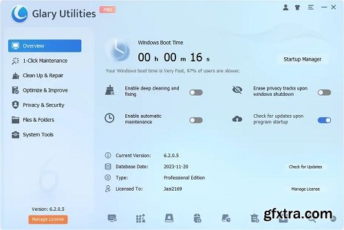 Glary Utilities Pro 6.34.0.38