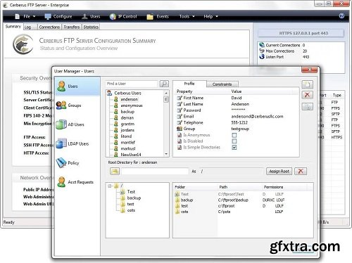Cerberus FTP Server Enterprise 2025.3