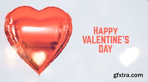 Videohive - Valentines Heart Balloon - 14633094 Videohive - Valentines Heart Balloon - 14633094