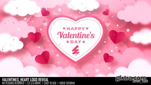 Videohive - Valentines_Heart Logo Reveal - 56346096 Videohive - Valentines_Heart Logo Reveal - 56346096