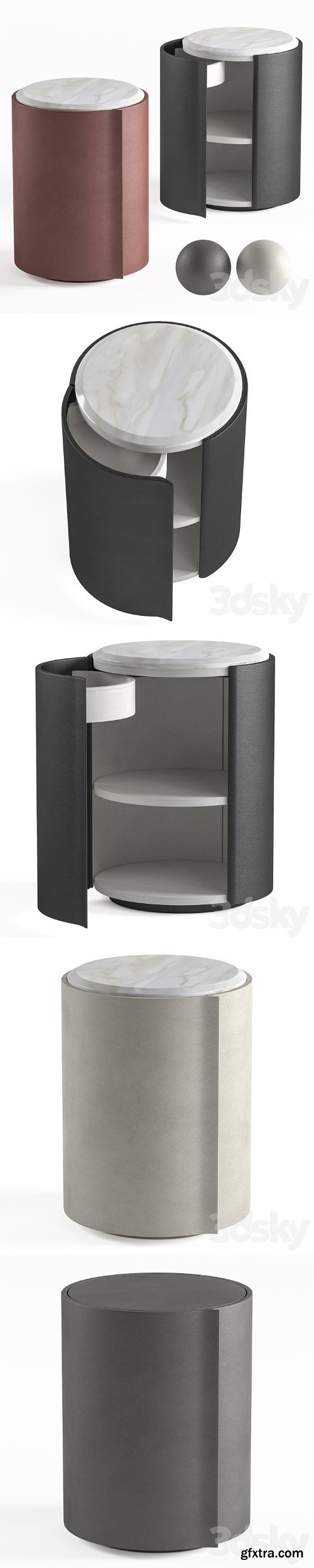 3dsky Pro - Poltrona Frau Stock n roll night