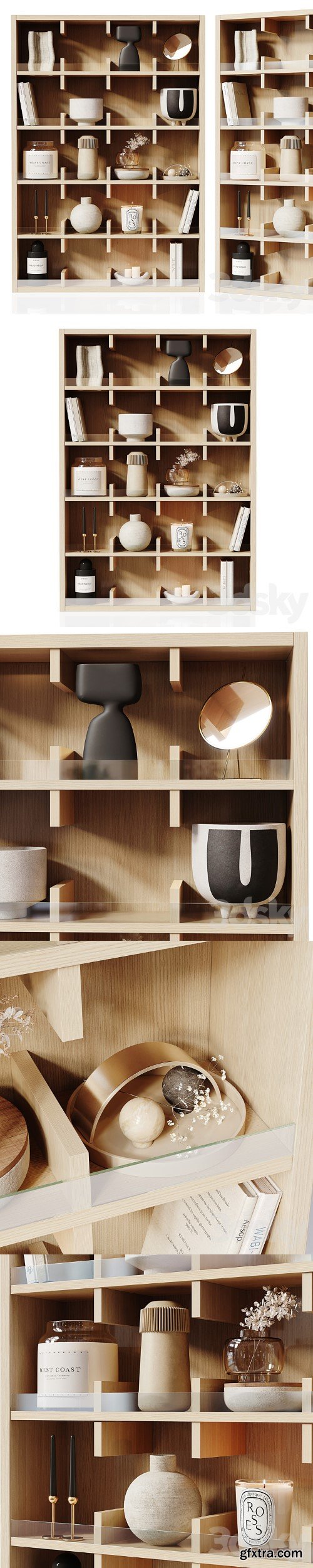 3dsky Pro - Shelf Oiled Oak