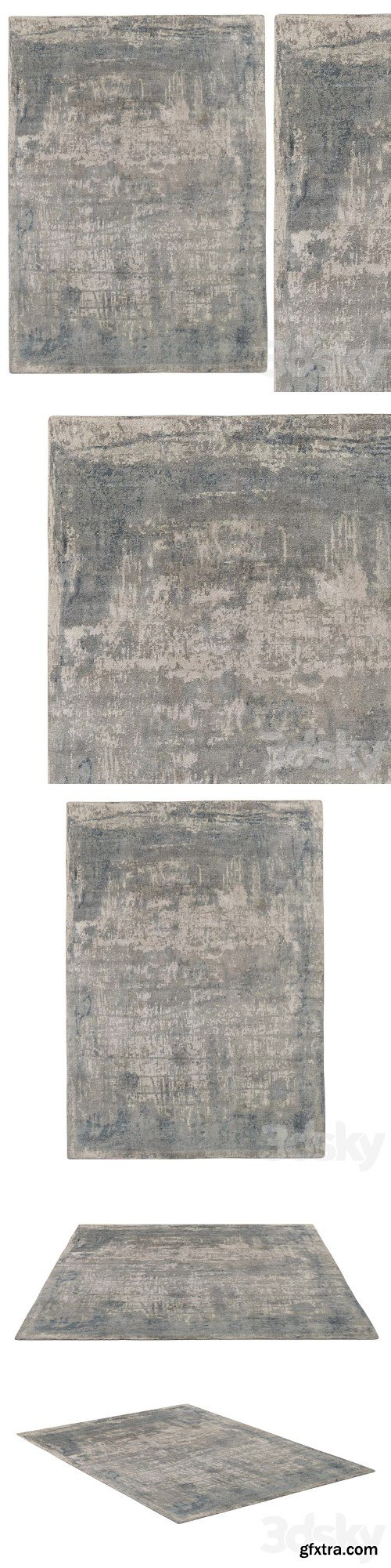 3dsky Pro - MEHTA HAND-KNOTTED WOOL RUG