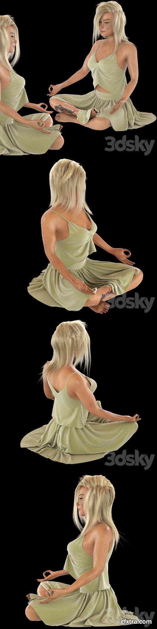 3dsky Pro - yoga girl