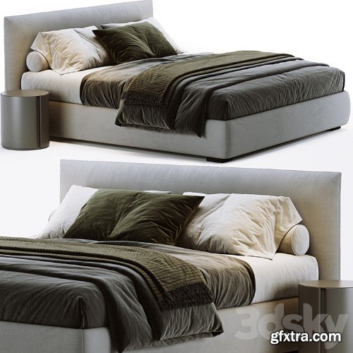 3dsky Pro - Meridiani Scott Bed