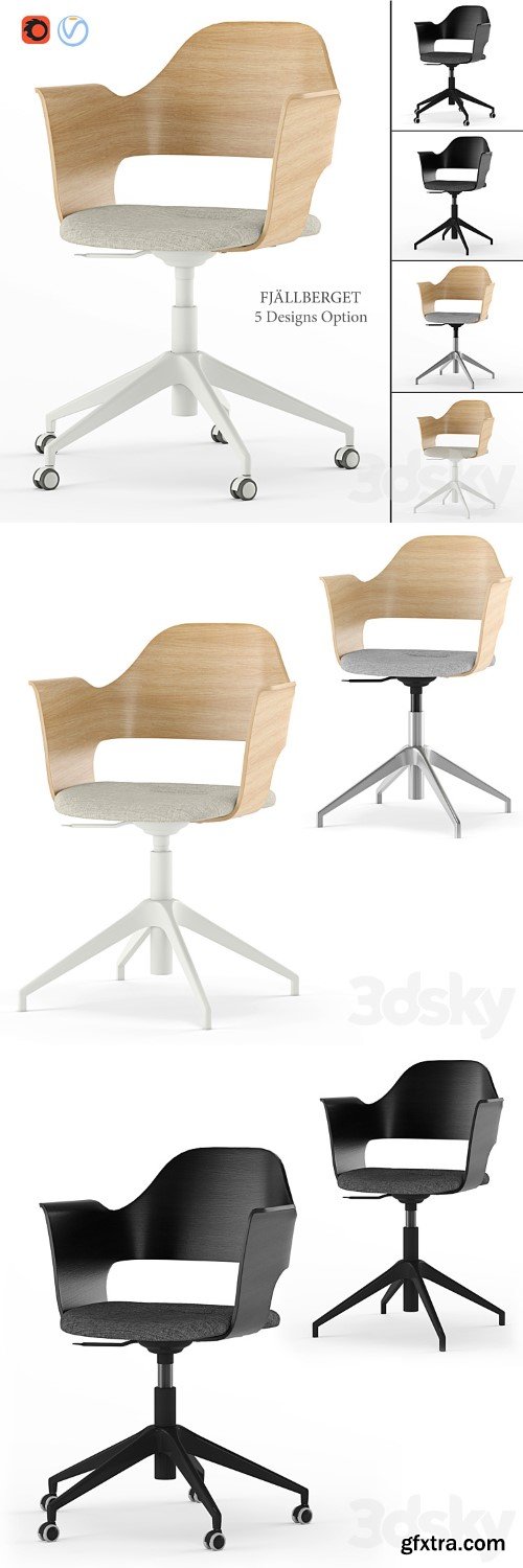 3dsky Pro - Fjällberget Chair - Ikea
