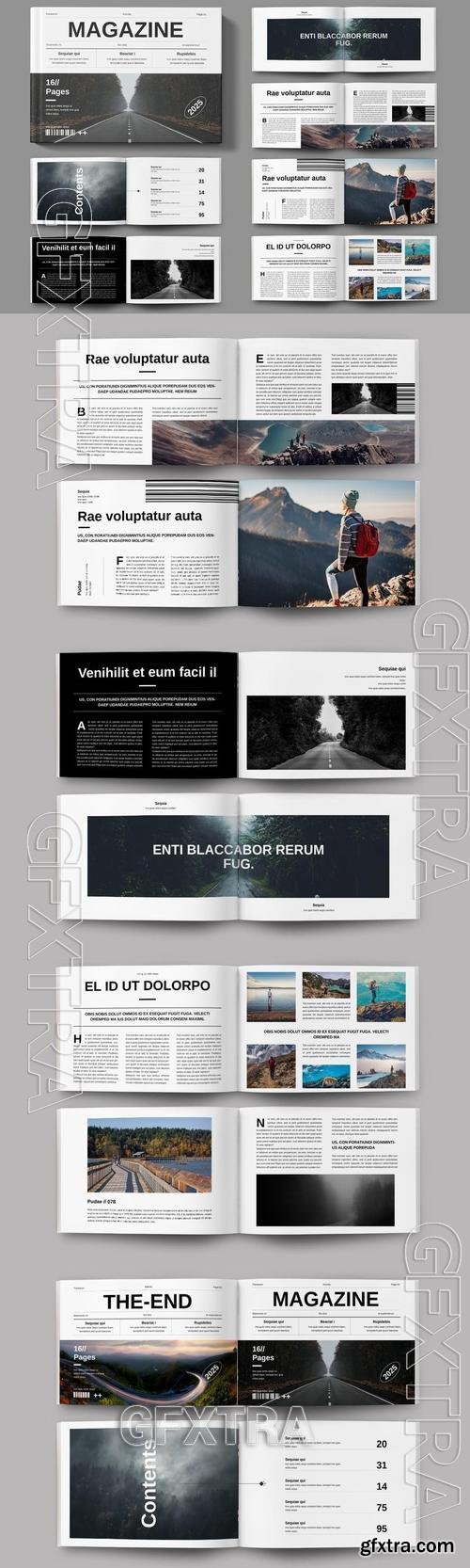Magazine Layout Landscape FMPUNNL