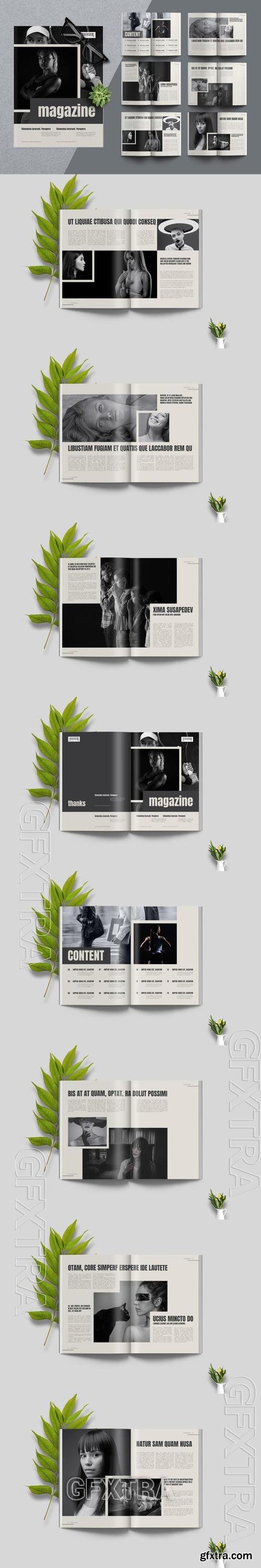 Magazine Template KZSZDTY