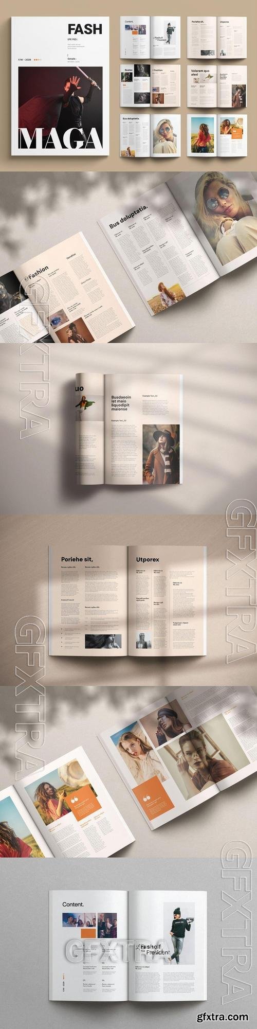Fashion Magazine Template KTQK4W3 Fashion Magazine Template KTQK4W3