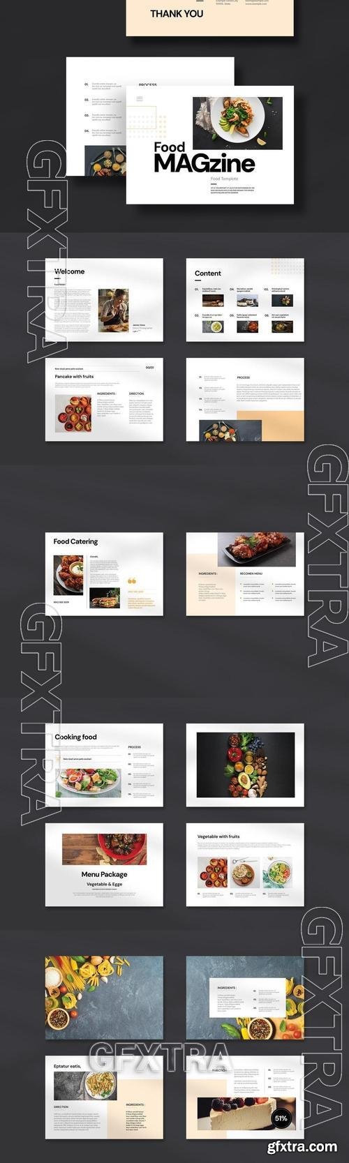 Food Magazine Layout HMXVNUK Food Magazine Layout HMXVNUK