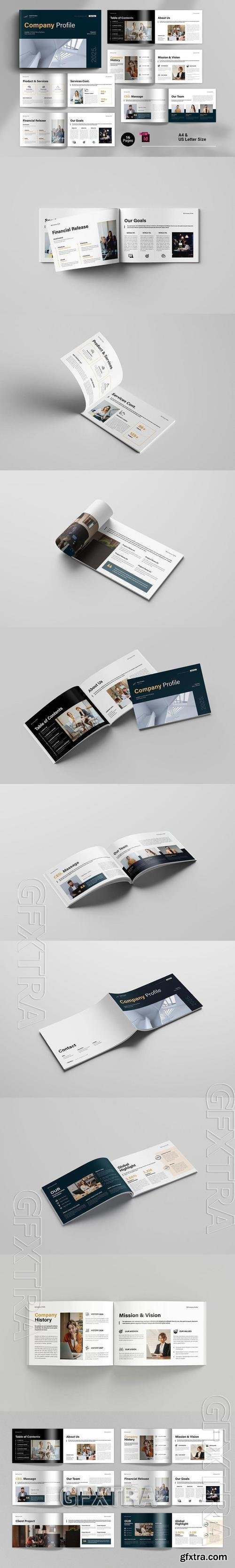 Company Profile Template Landscape TZYMANS Company Profile Template Landscape TZYMANS