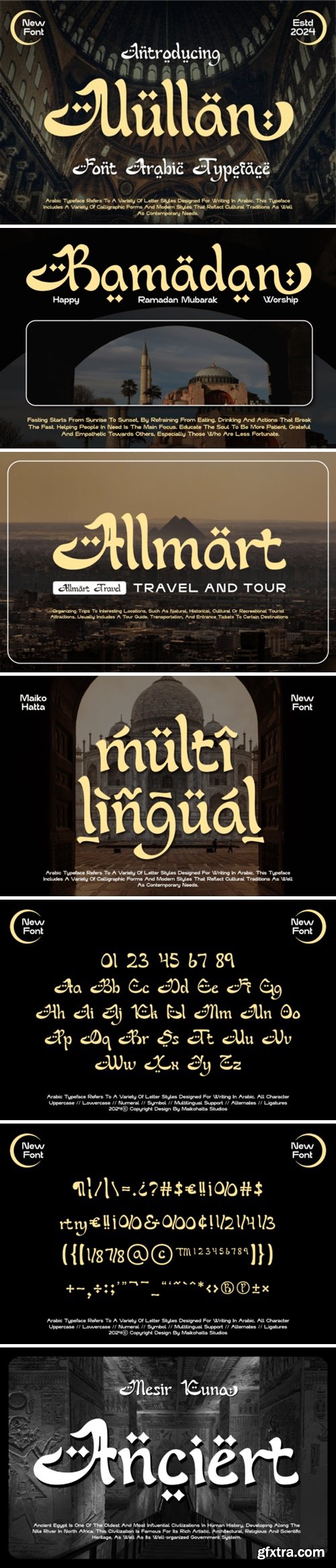 Nullan Font