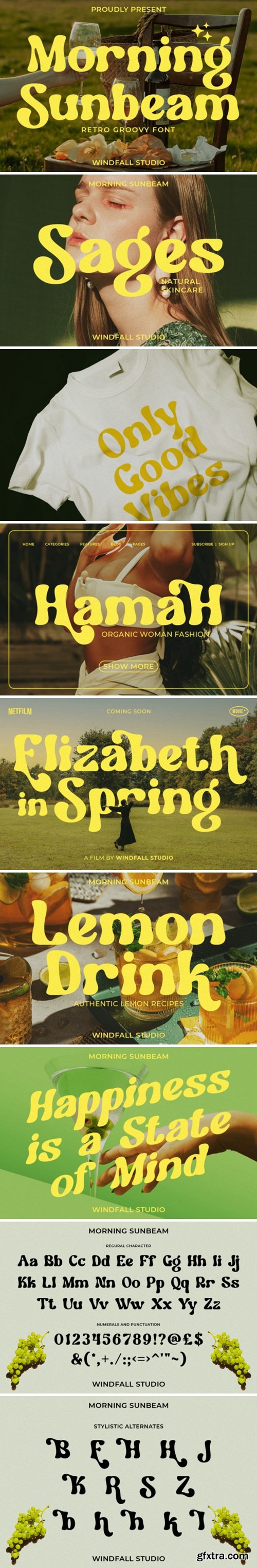 Morning Sunbeam Font