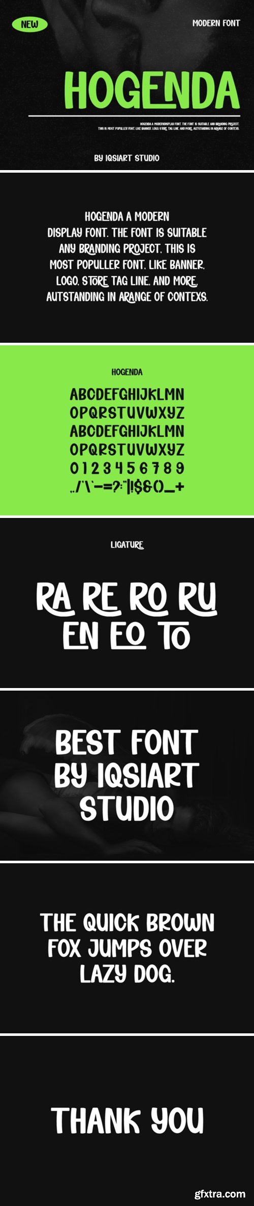Hogenda Font