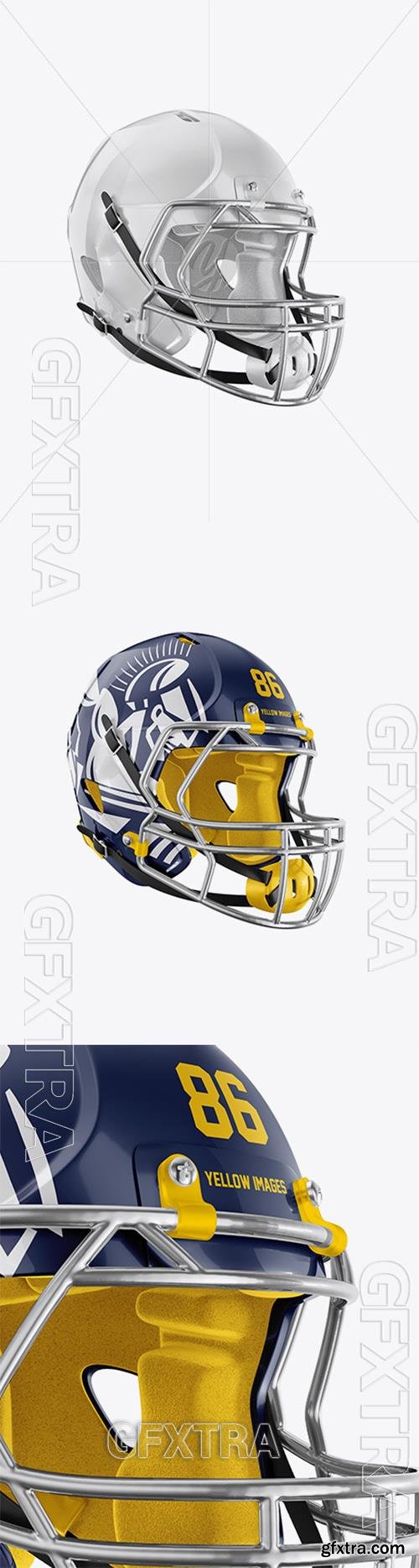 American Football Helmet Mockup 56796
