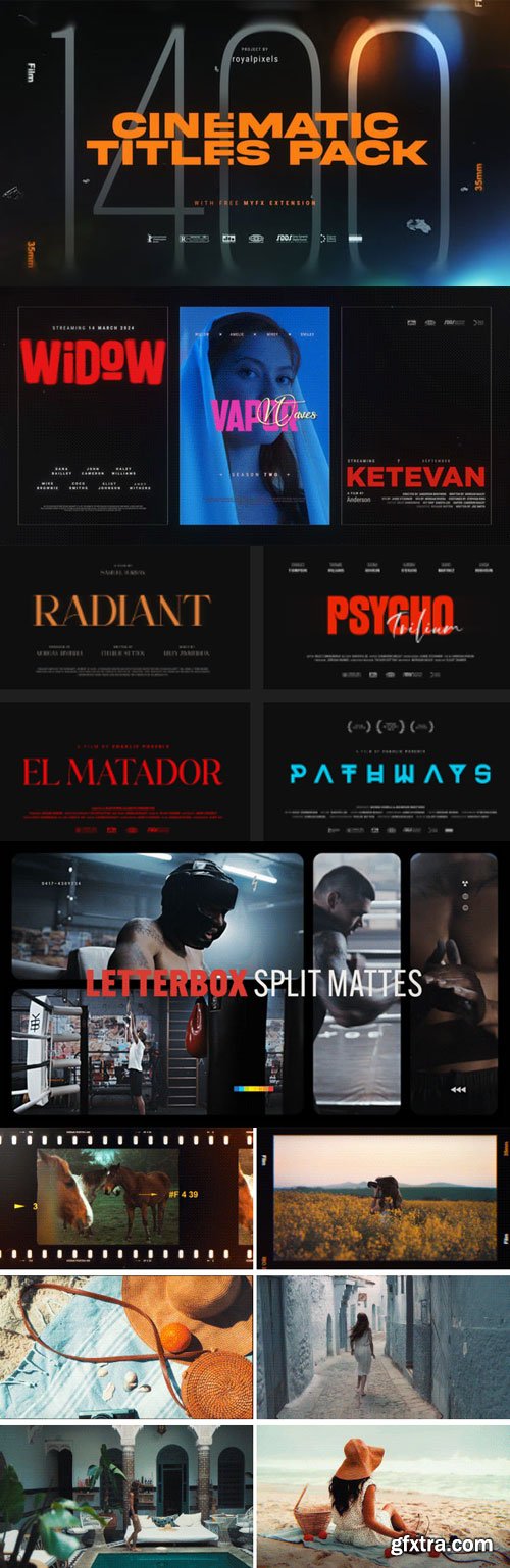 Videohive - Cinematic Titles Pack | Premiere Pro - 54262780 Videohive - Cinematic Titles Pack | Premiere Pro - 54262780