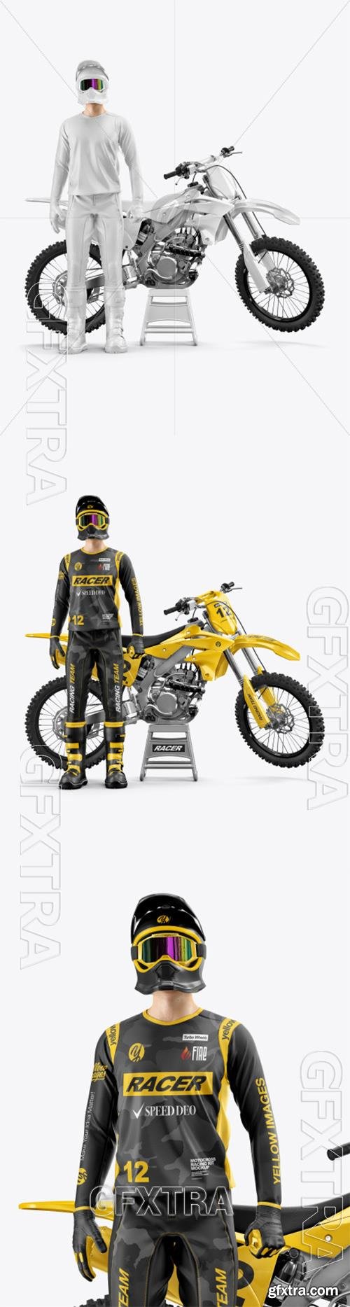 Motocross Racing Kit Mockup 57121 Motocross Racing Kit Mockup 57121