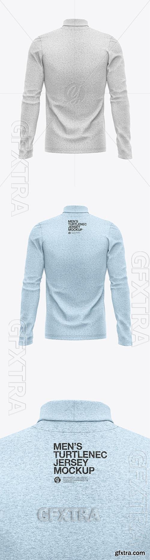 Mens Turtlenec Jersey Mockup 57900