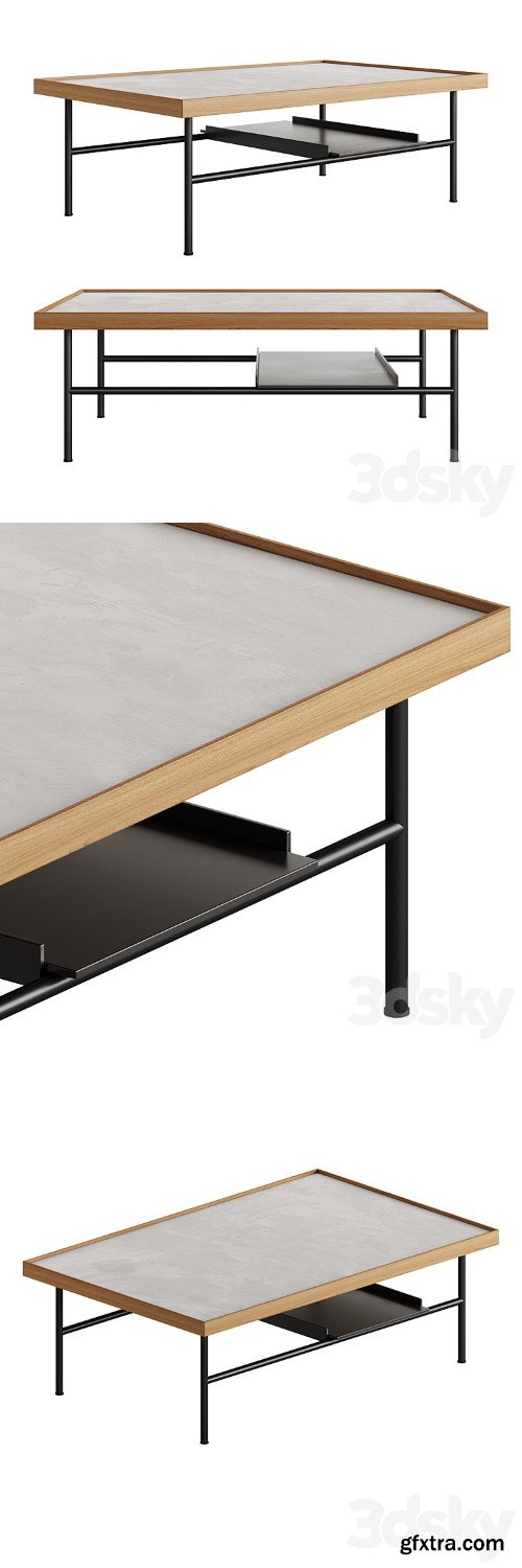 3dsky Pro - KUTXA Coffee Table 01 by TREKU