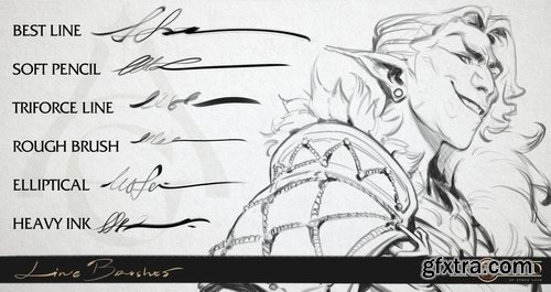 Esben Lash - LINE Brushes