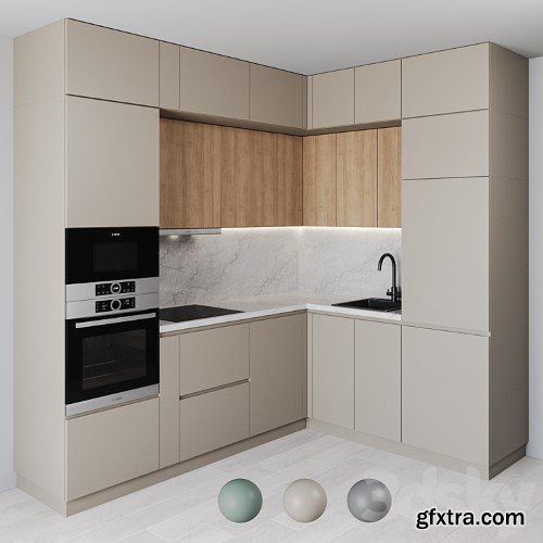 3dsky Pro - Kitchen in a modern style