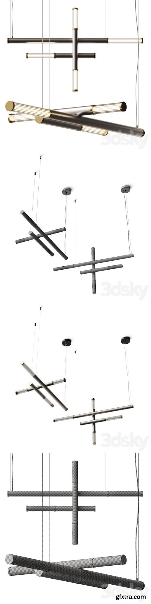 3dsky Pro - Cattelan Italia Regata Pendant Lamp