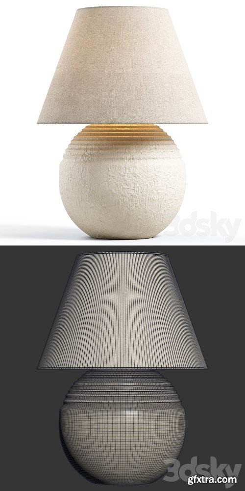 3dsky Pro - Zara Home - The terracotta lamp