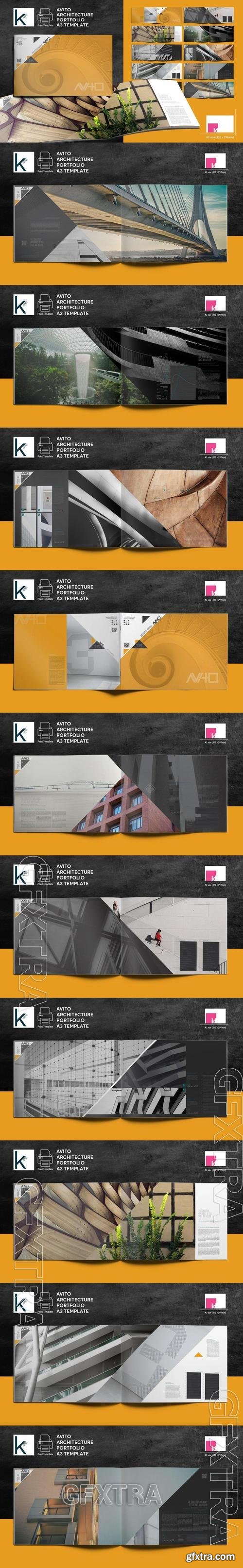 AViTO Architecture Portfolio A3 Template 39UVZVU