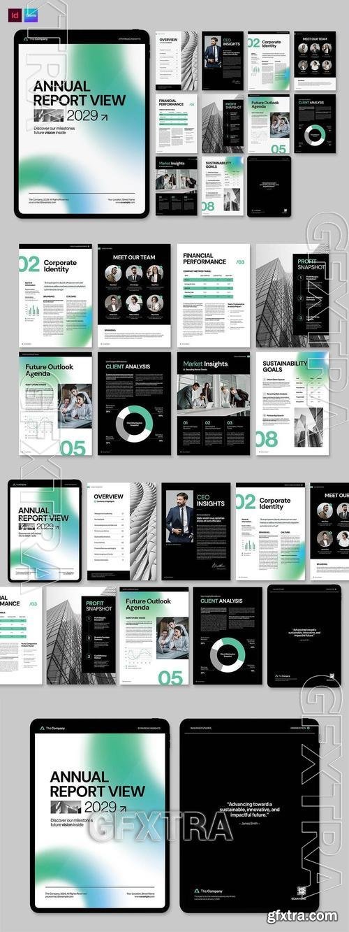 Digital Annual Report Template RUF9V6R Digital Annual Report Template RUF9V6R