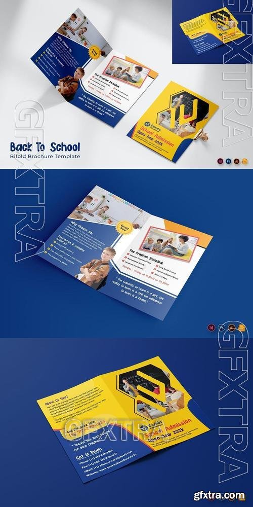 Back To School Bifold Brochure Q8AVWV9 Back To School Bifold Brochure Q8AVWV9