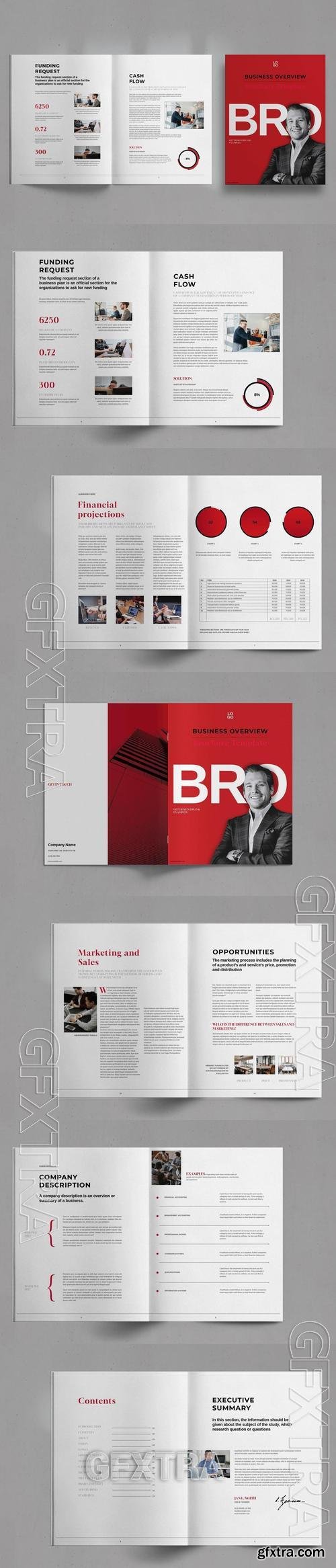 Red Business Brochure Layout Template J4VFACL Red Business Brochure Layout Template J4VFACL