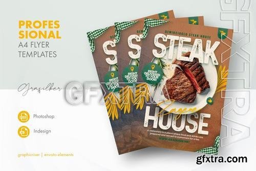 Restaurant Flyer Templates FNCMK4Z